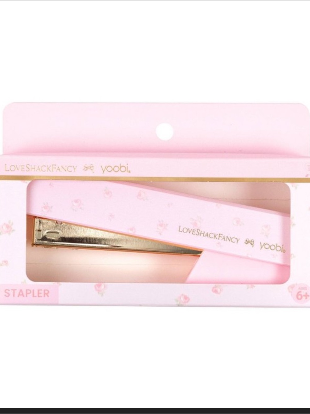 LoveShackFancy x Target - Yoobi
Blooming Heirloom Stapler Strawberry
Macaroon